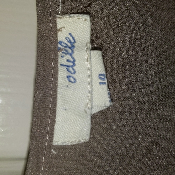 Odille silk mini dress/tunic sz 14 - Picture 2 of 6